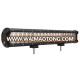 8.8inch Single Row 3D Optical Lens Off road Led Light Bar 30W 2550LM